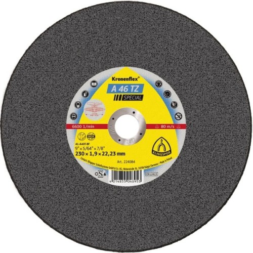 Диск за рязане на неръждаема стомана A46 TZ Klingspor 150 × 1.6 × 22 Диск за рязане на неръждаема стомана A46 TZ Klingspor 150 × 1.6 × 22