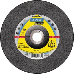 Диск за шлайфане на неръждаема стомана и стомана A24 N Klingspor 125×6 ×22.23mm Диск за шлайфане на неръждаема стомана и стомана A24 N Klingspor 125×6 ×22.23mm